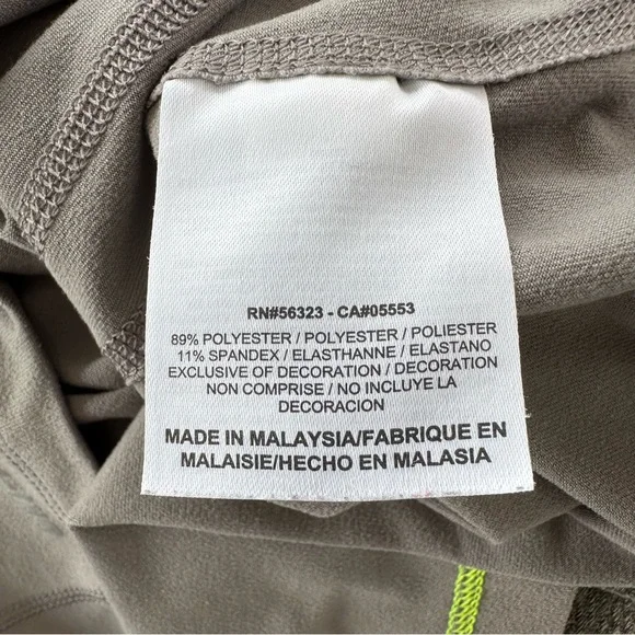 Nike 1/4 Zip Grey with Neon Accent Womens Pullover Running Top Fitted Size Small - Picture 2 of 8